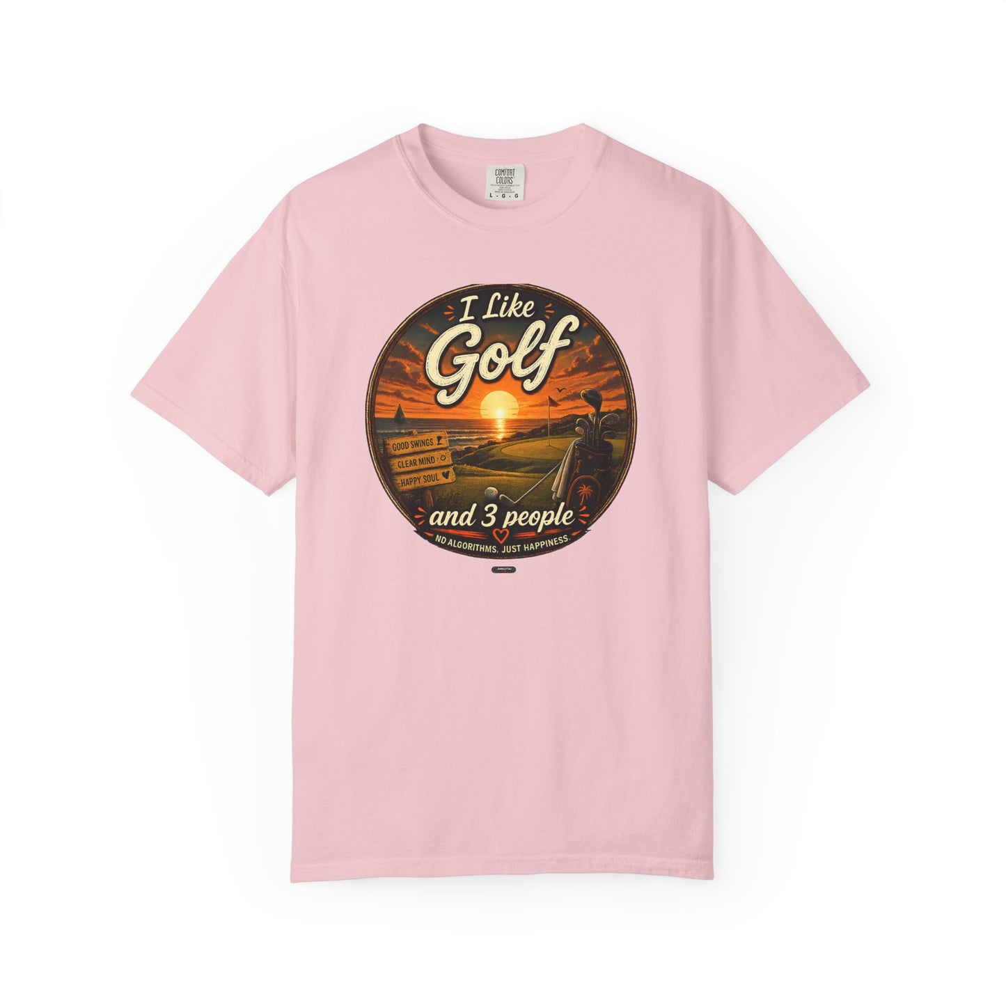 I Like Golf and 3 People T-shirt