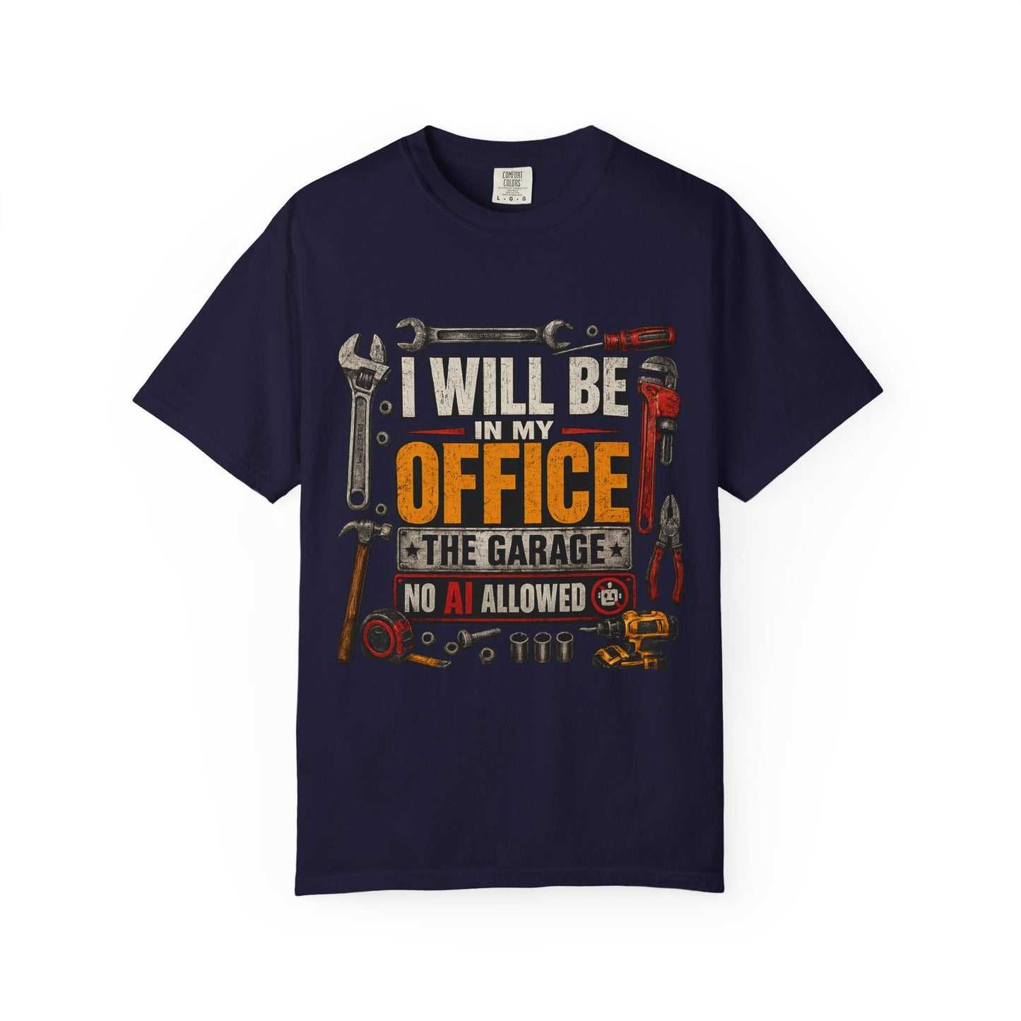“I Will Be in My Office (The Garage) — No AI Allowed”