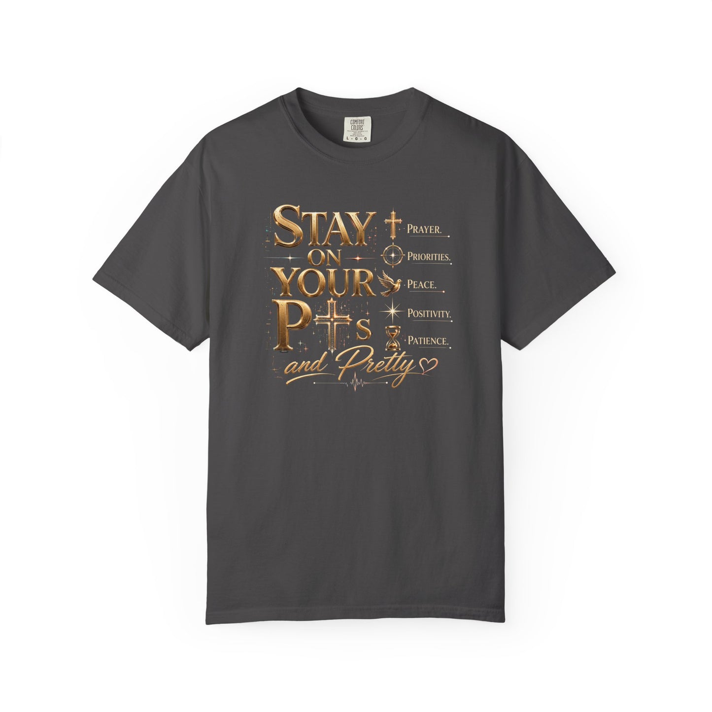 DigitalDivine: Stay On Your P's Motivation Religious Tee