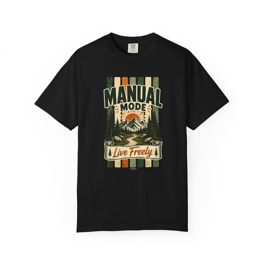 HUMANWARE : MANUAL MODE Retro Nature T-Shirt