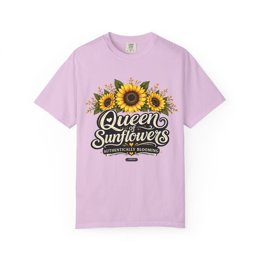 Queen of Sunflowers AUTHENTICALLY BLOOMING T-Shirt