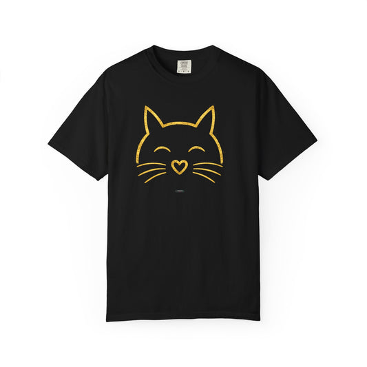 CAT Face T-Shirt — Smiling Kitty Graphic Tee