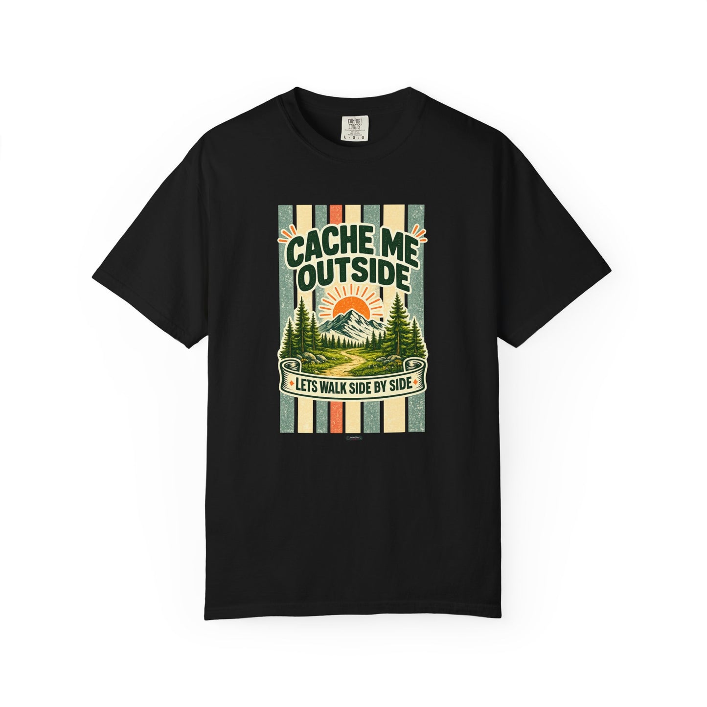 HUMANWARE : CACHE ME OUTSIDE Retro Nature T-Shirt