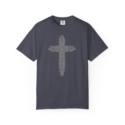 DigitalDivine: Digital Cross— Cross Faith Graphic Tee
