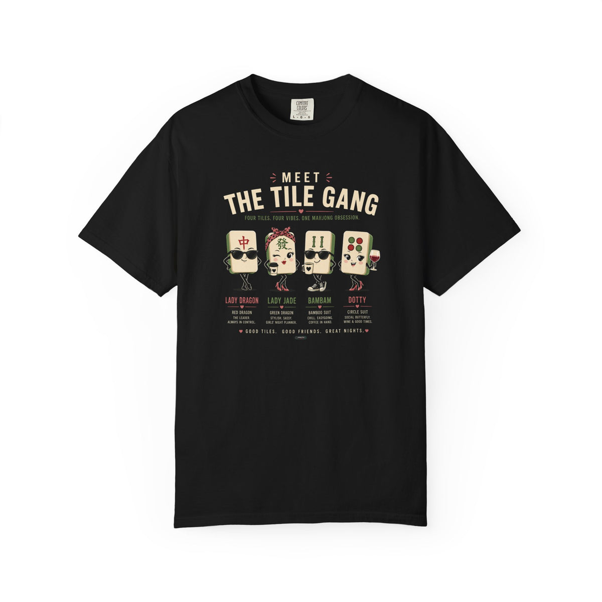 MAHJONG: Meet The Tile Gang T-Shirt