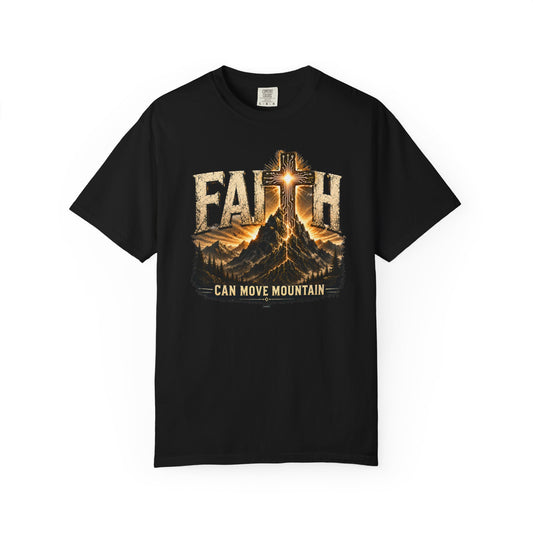 DigitalDivine: FAITH Can Move Mountains T-Shirt