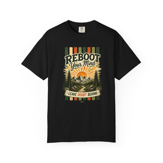 HUMANWARE : REEBOOT Your Mind. Retro Nature T-Shirt