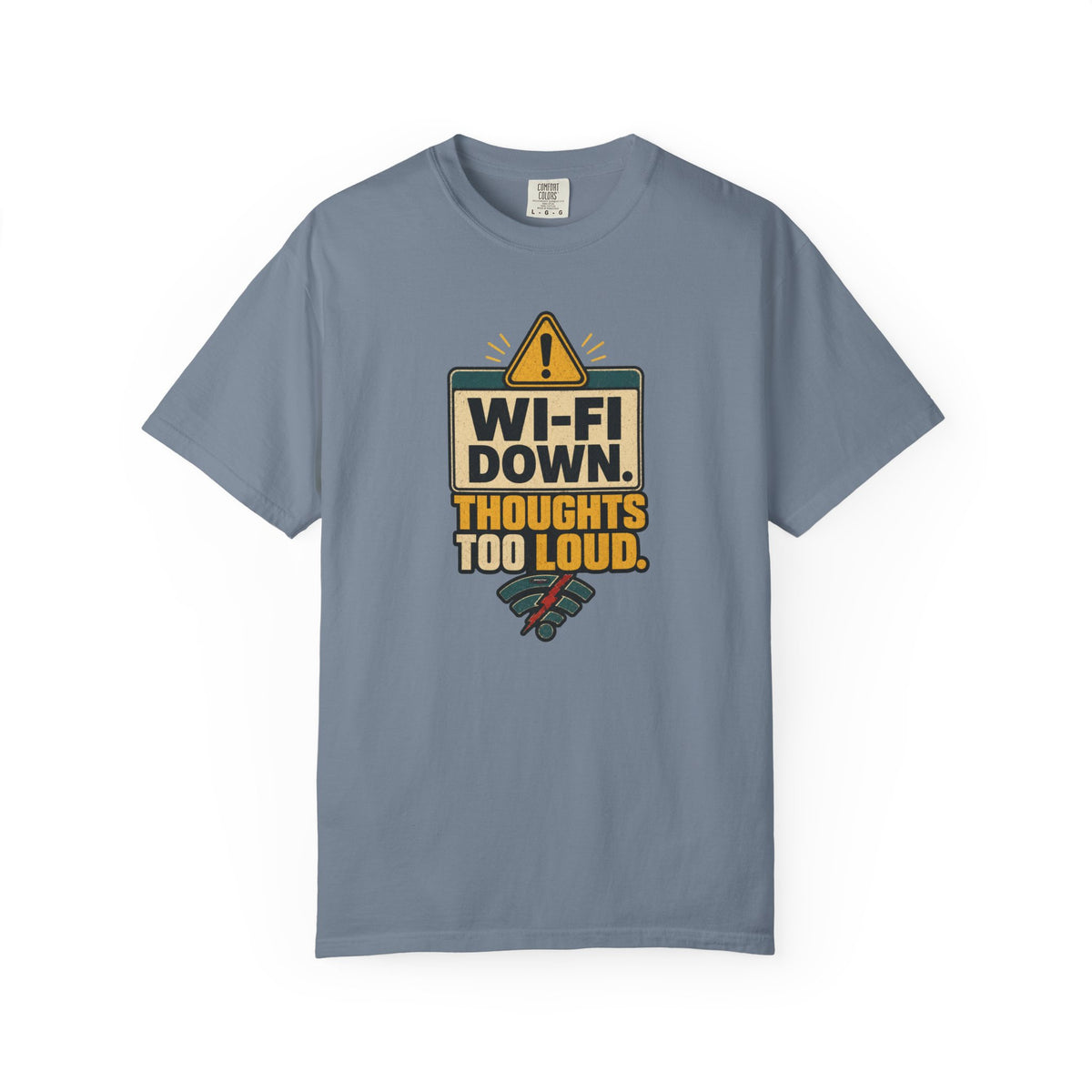 Wi‑Fi Down Funny Internet Error Graphic Tee