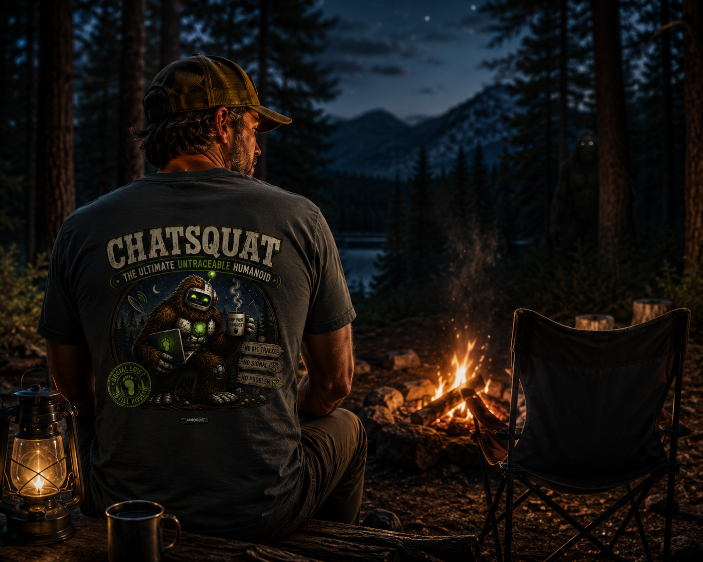 ChatSquat The Ultimate Untraceable Humanoid T‑Shirt