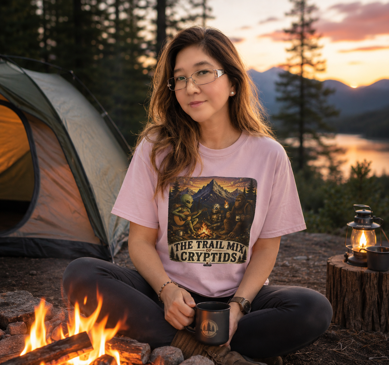 The Trail Mix of Cryptids — Singing T-Shirt