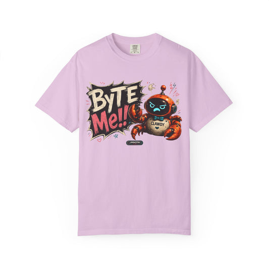 Clawdy "Byte Me" Graphic T-Shirt