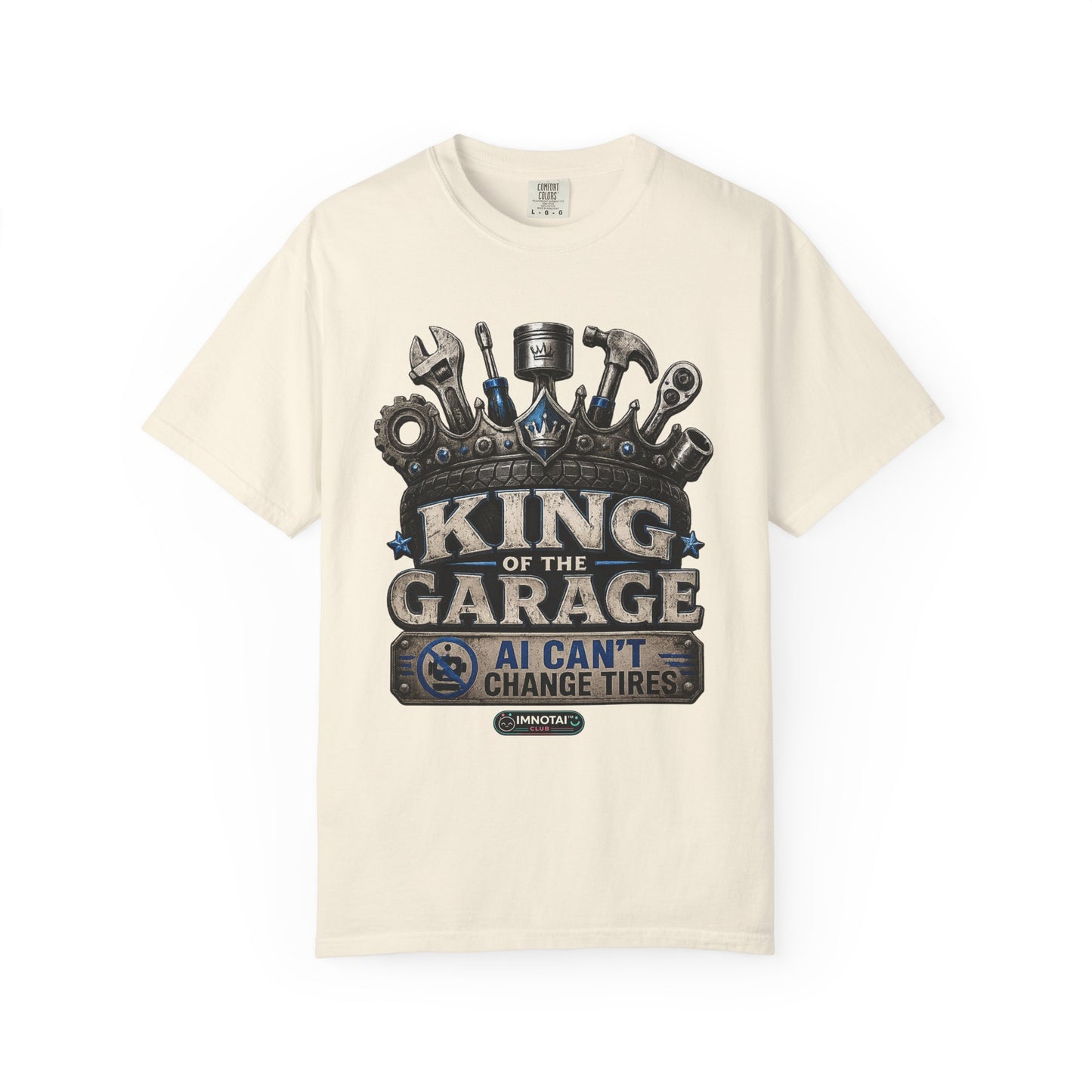 King of the Garage shirt | Mechanic Tools