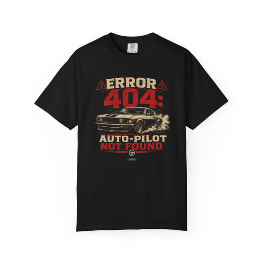 CLASSIC CAR Error 404: Auto-Pilot Not Found T-Shirt