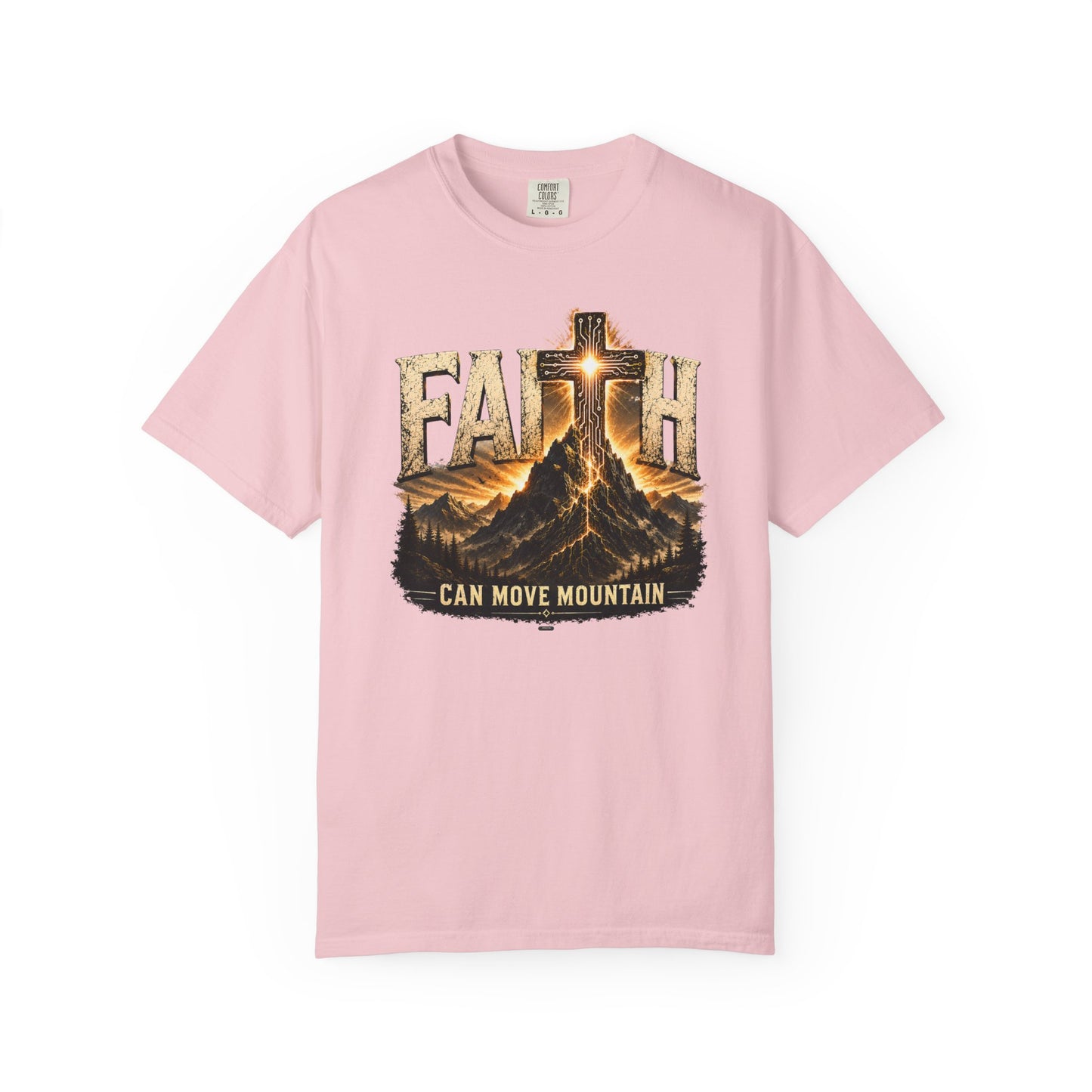 DigitalDivine: FAITH Can Move Mountains T-Shirt