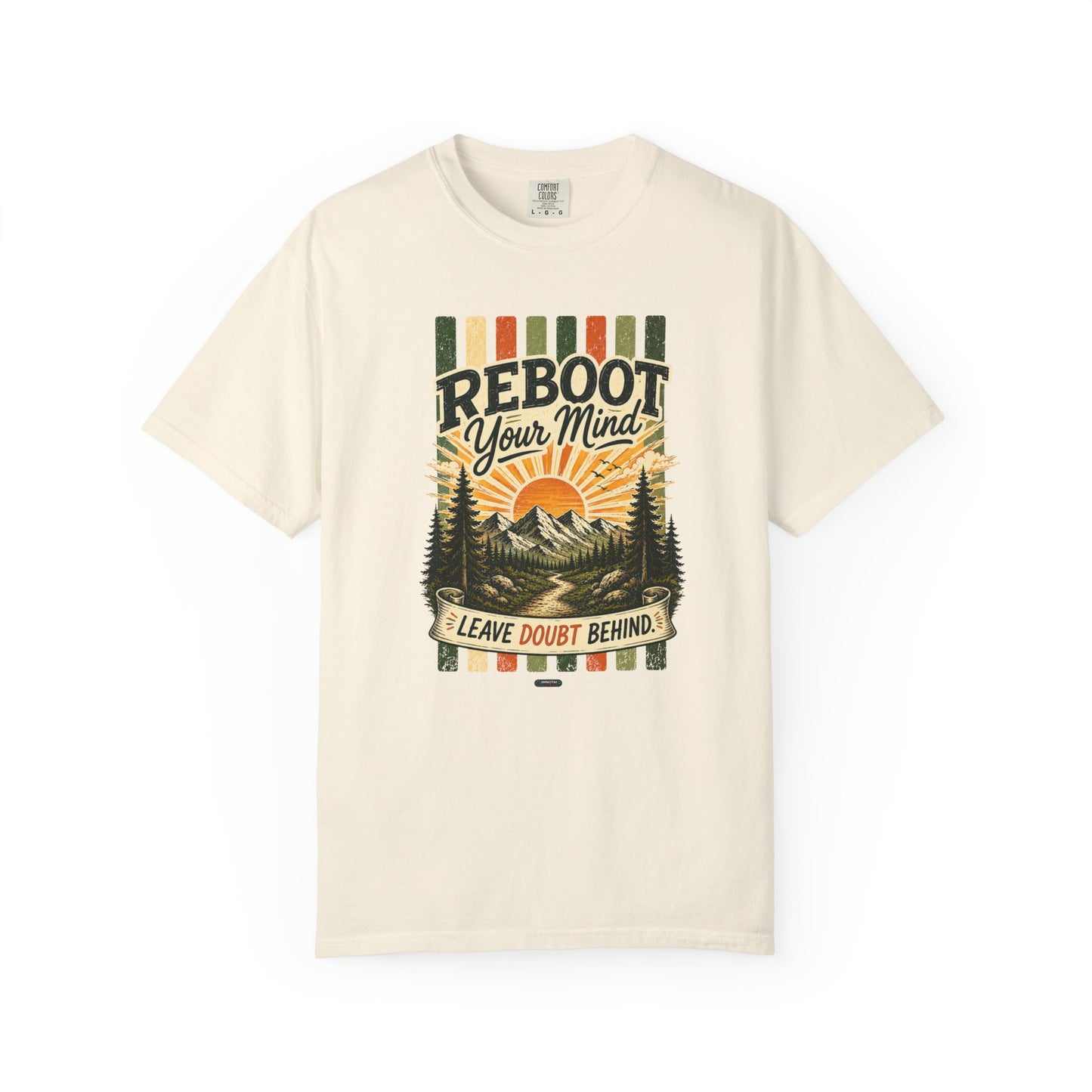 HUMANWARE : REEBOOT Your Mind. Retro Nature T-Shirt