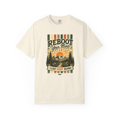HUMANWARE : REEBOOT Your Mind. Retro Nature T-Shirt