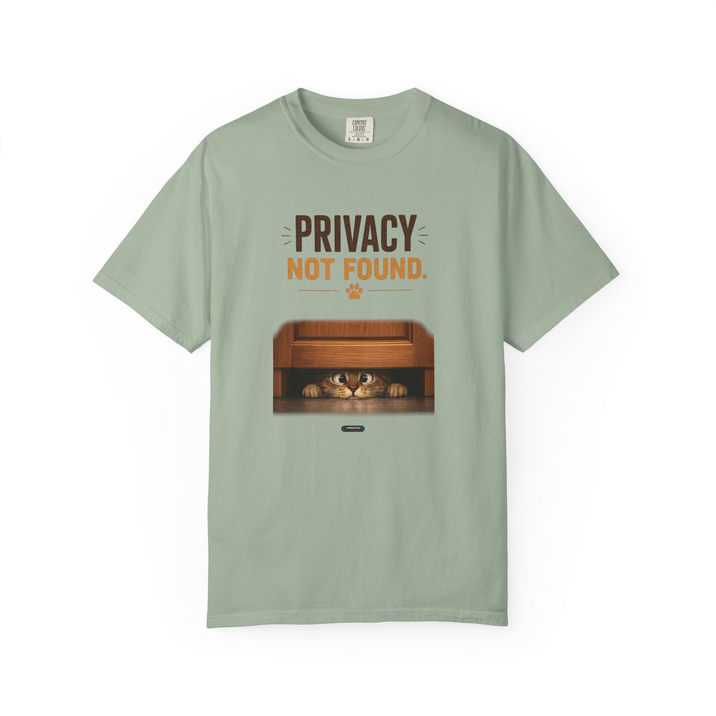 CAT: Privacy Not Found Cat T-Shirt