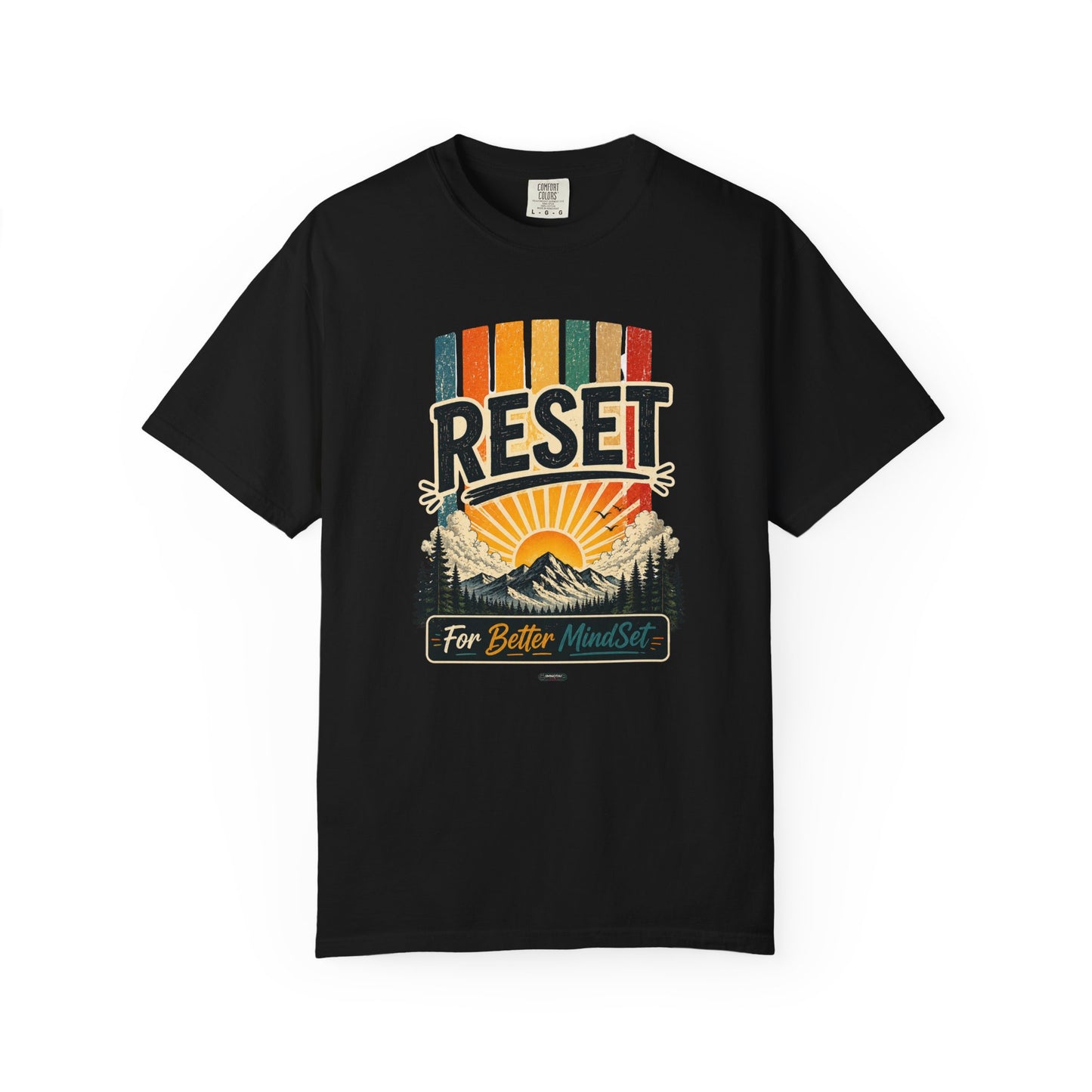 HUMANWARE : RESET For Better Mindset. Retro Nature T-Shirt