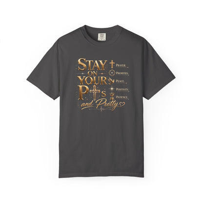 DigitalDivine: Stay On Your P's Motivation Religious Tee