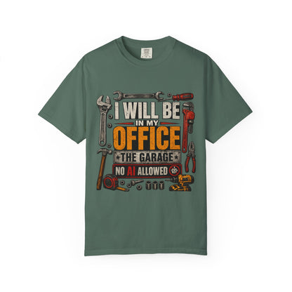 “I Will Be in My Office (The Garage) — No AI Allowed”