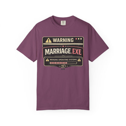 Marriage.exe Warning T-Shirt