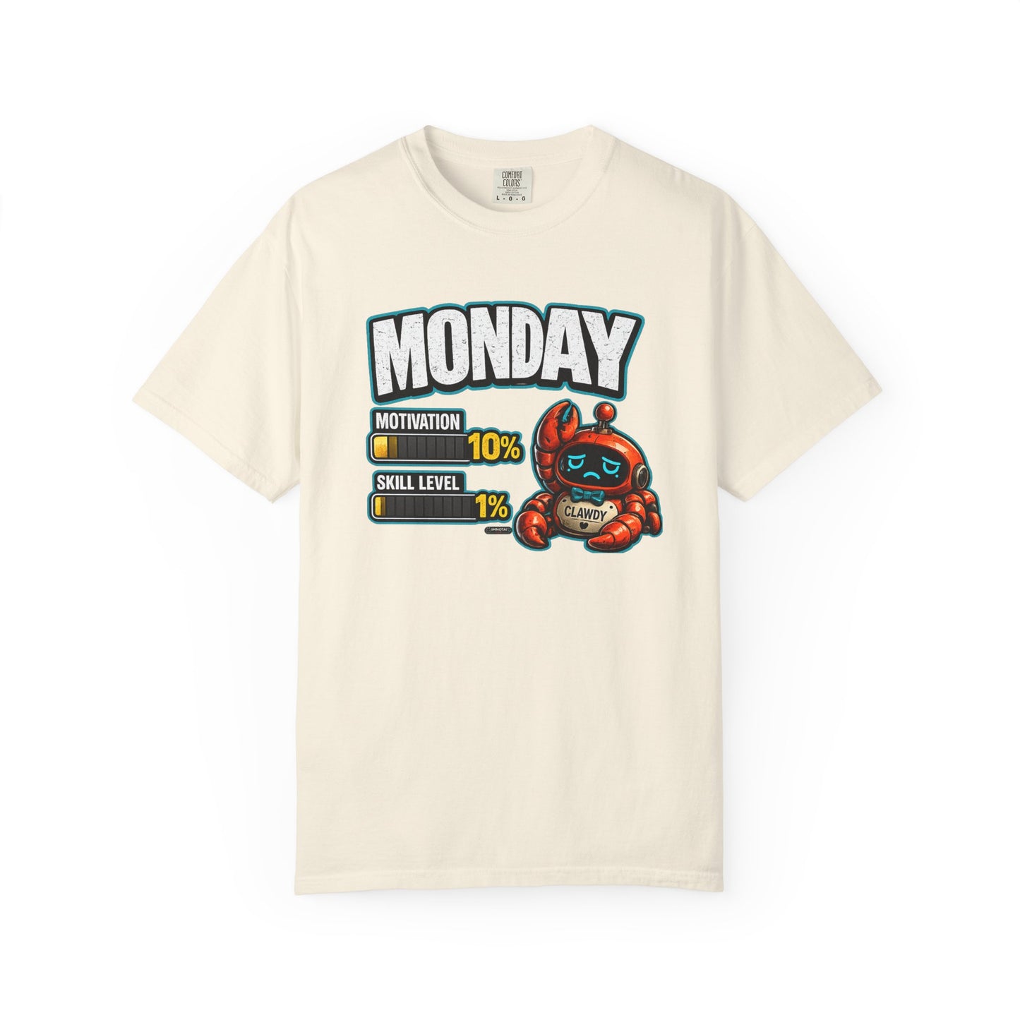 MONDAY: Motivation 10%,  Skill Level 1%’ Graphic Tee