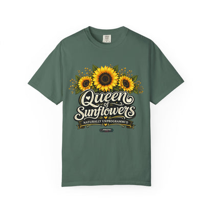 Queen of Sunflowers Naturally Unprogrammed T-Shirt