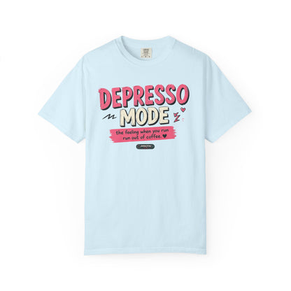 Depresso Mode- The Feeling  When You Run of  Coffee T-Shirt