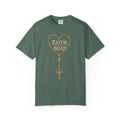 DigitalDivine: FAITH On Every Bead Religious Tee