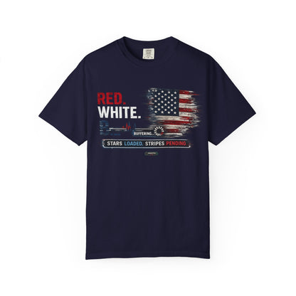 USA Distressed American Flag - Buffering