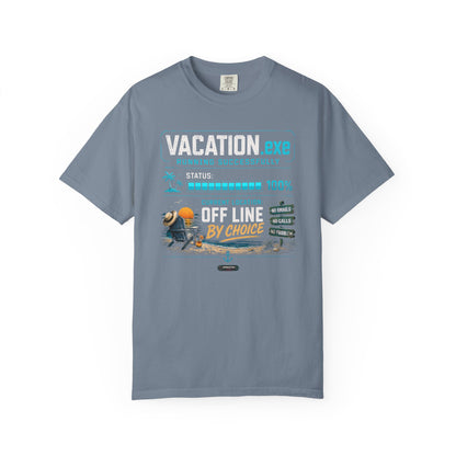 Vacation.exe Offline By Choice Beach Tshirt