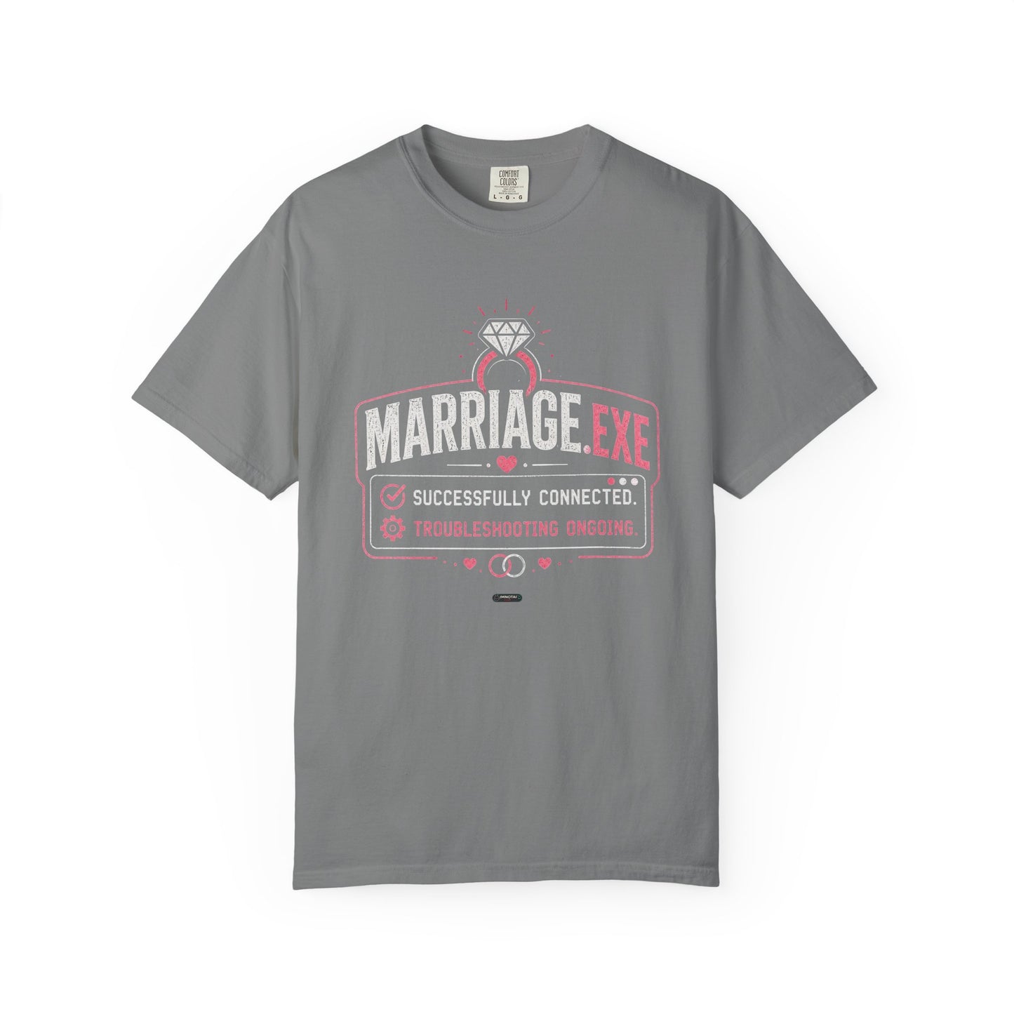 Marriage.exe Wedding Tee (Troubleshooting: Ongoing)
