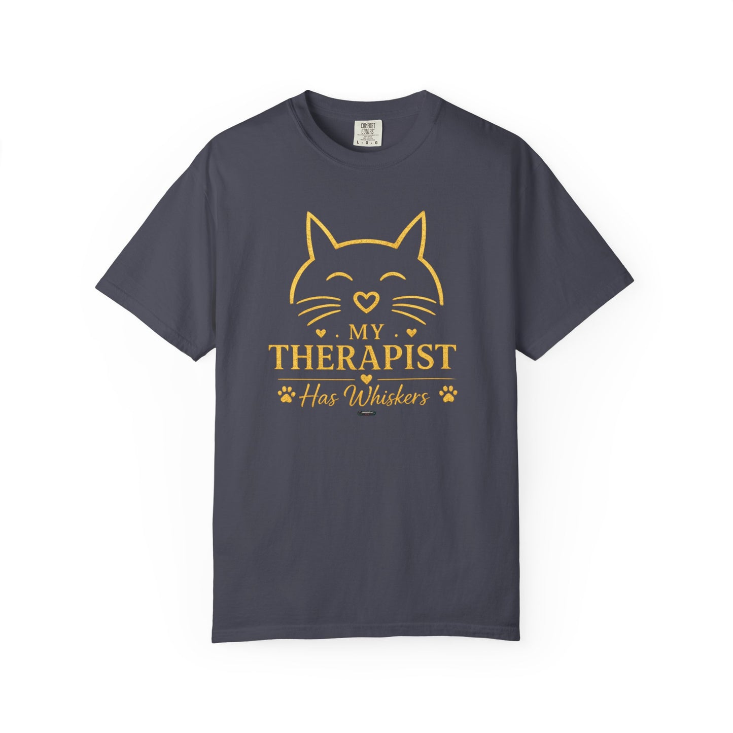 CAT My Therapist Has Whiskers T-Shirt