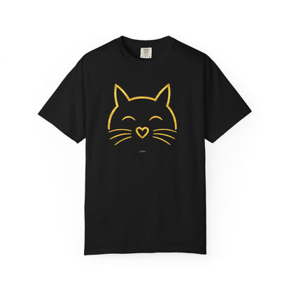 CAT Face T-Shirt — Smiling Kitty Graphic Tee