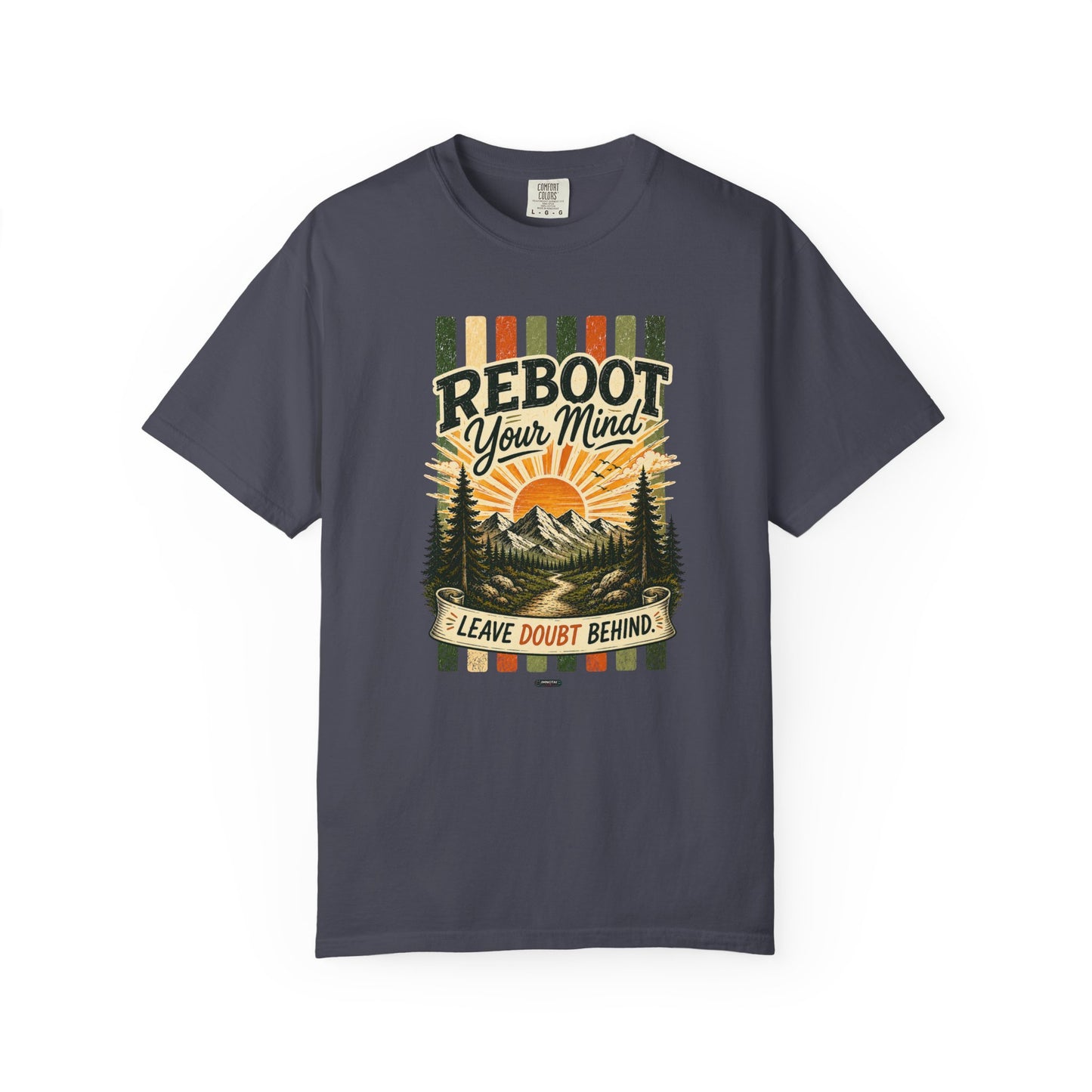 HUMANWARE : REEBOOT Your Mind. Retro Nature T-Shirt