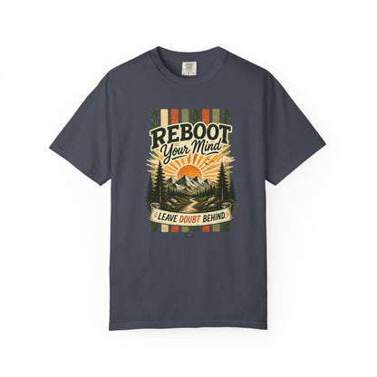 HUMANWARE : REEBOOT Your Mind. Retro Nature T-Shirt