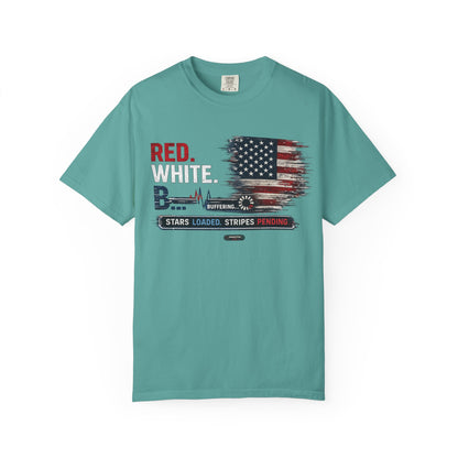 USA Distressed American Flag - Buffering