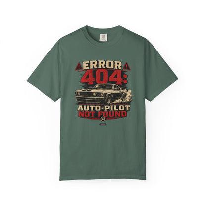 CLASSIC CAR Error 404: Auto-Pilot Not Found T-Shirt