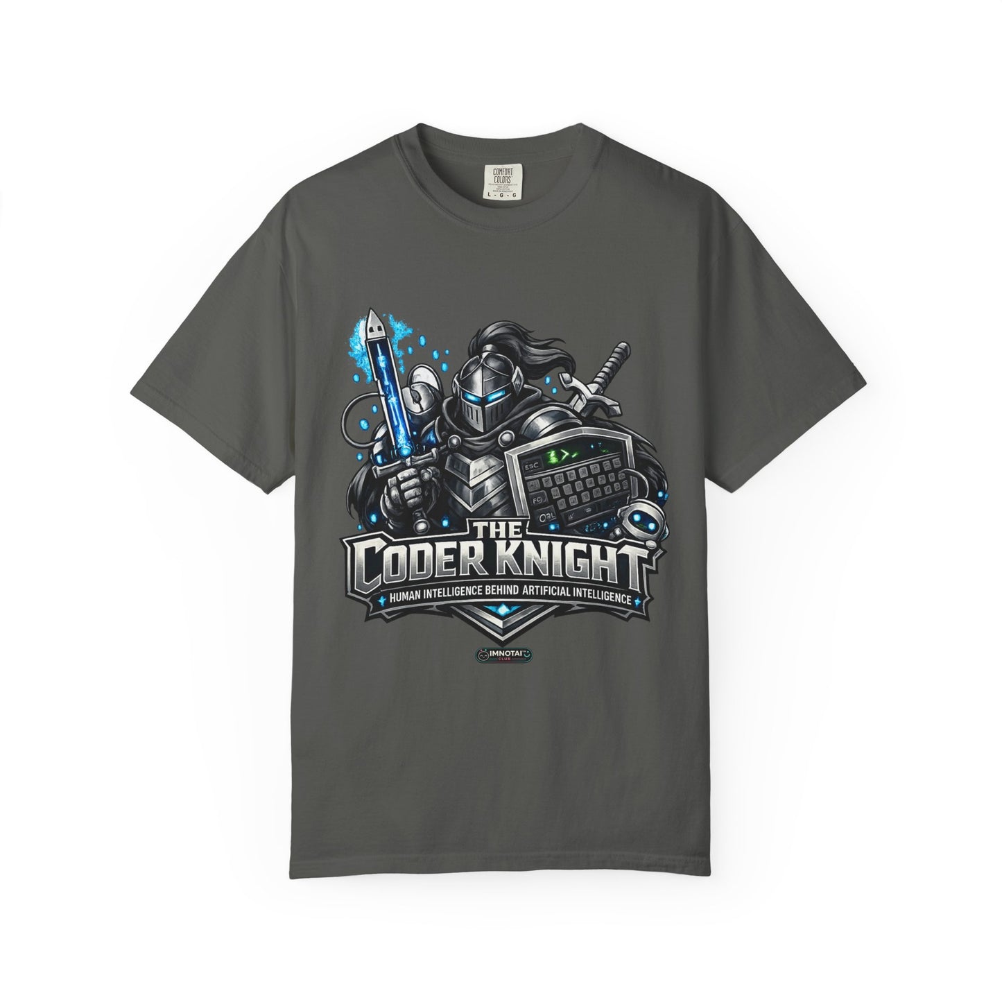 Coder Knight T-Shirt — Gaming & Programmer Graphic Tee