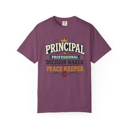 BTS: PRINCIPAL-Professional Decision Maker. Peace Keeper. T-SHIRT