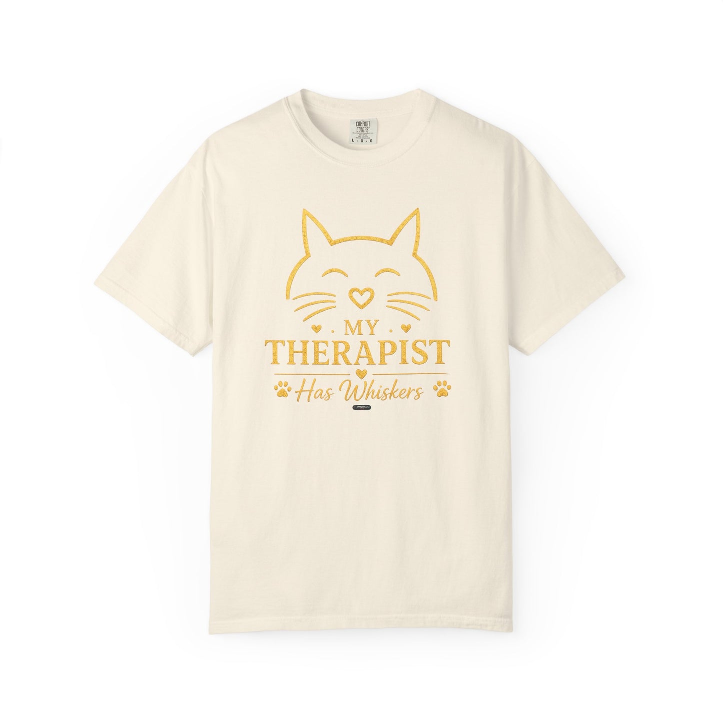 CAT My Therapist Has Whiskers T-Shirt