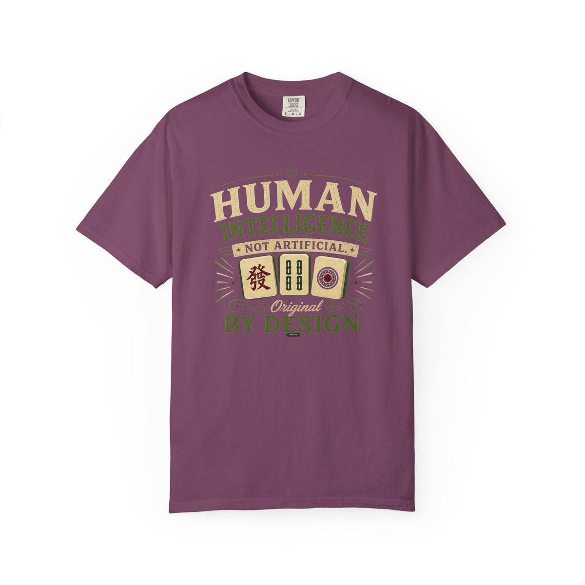 MAHJONG: Human Intelligence Tiles T-Shirt