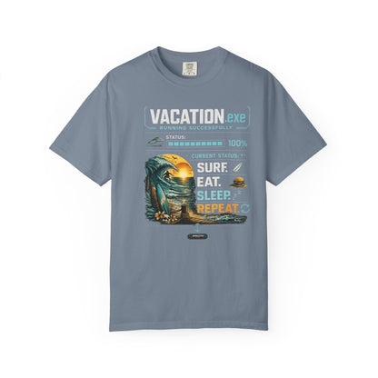 Vacation.exe Surf. Eat. Sleep. Repeat. T-Shirt