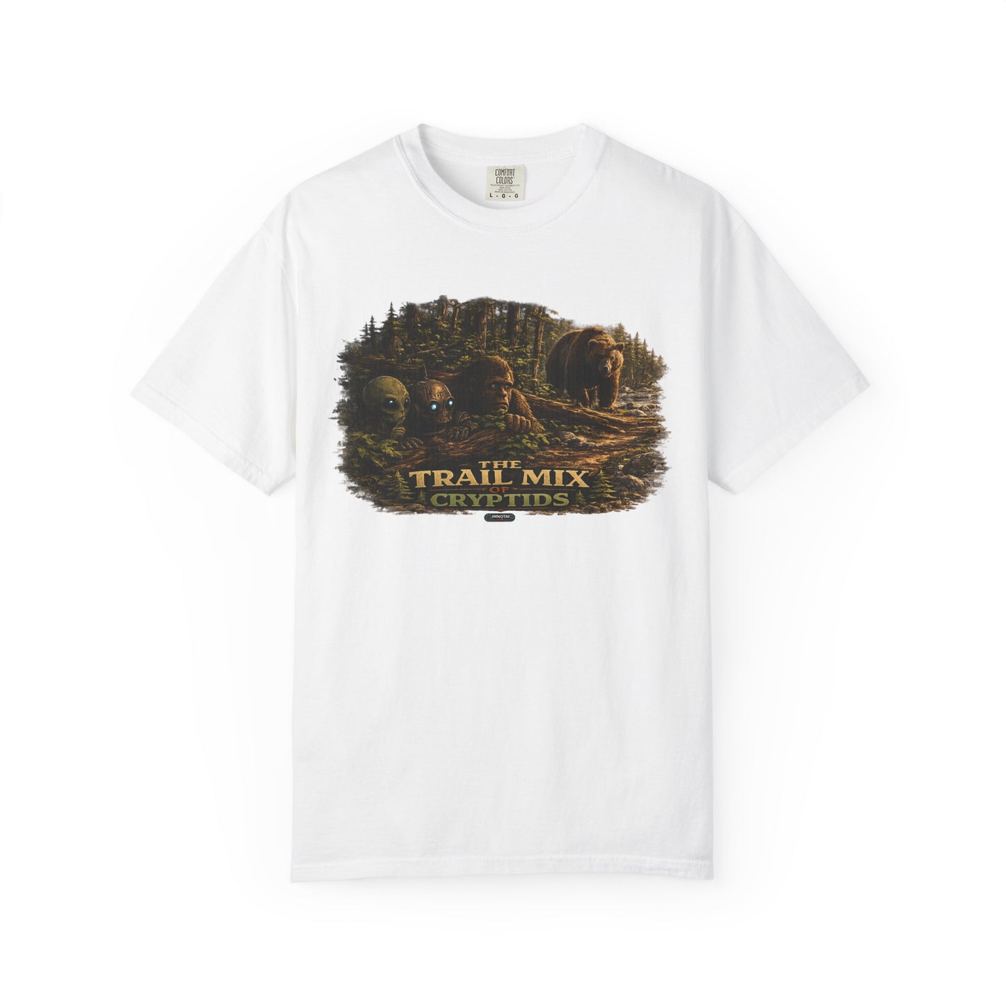 The Trail Mix of Cryptids — Hiding from the Bear T-Shirt