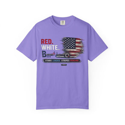 USA Distressed American Flag - Buffering