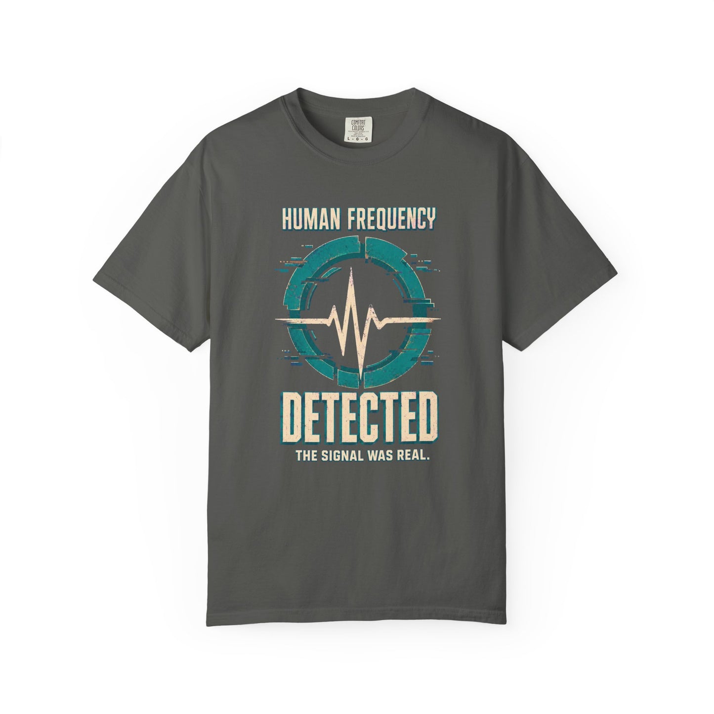 MUSIC: Human Frequency Detected" Graphic Tee