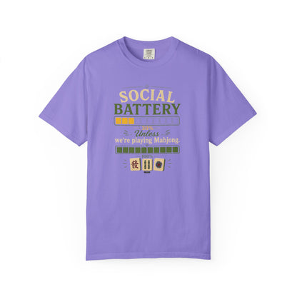 MAHJONG: Social Battery 30% T-Shirt
