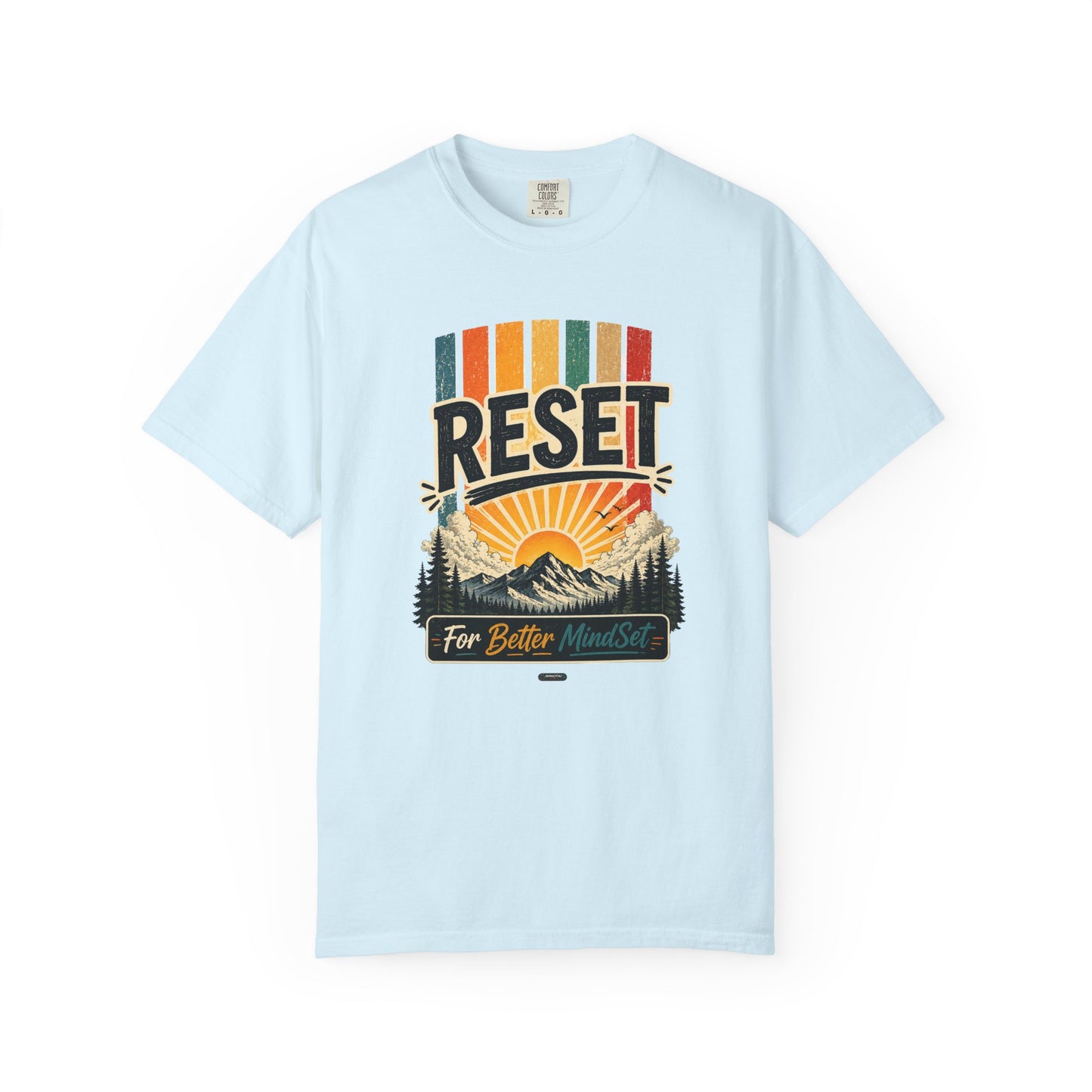 HUMANWARE : RESET For Better Mindset. Retro Nature T-Shirt