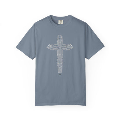 DigitalDivine: Digital Cross— Cross Faith Graphic Tee