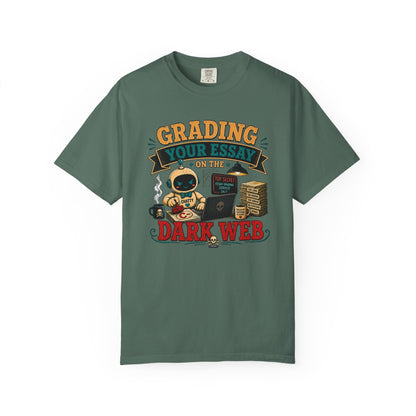 BTS: Grading Your Essay in the Dark Webb - Graphic Tee (Teacher / Parent Humor)